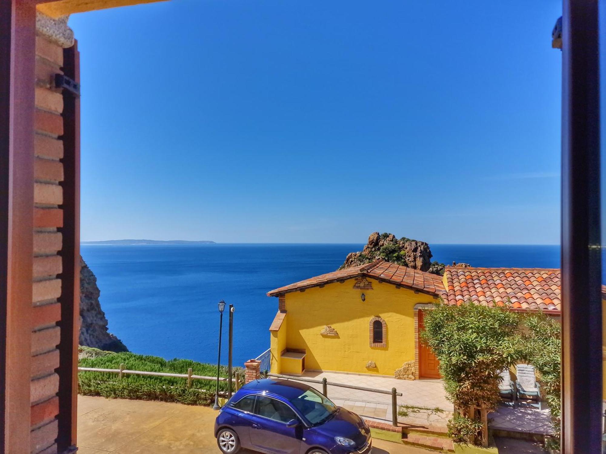 La Perla E Le Conchiglie Tanca Piras Vista Mare Vila Nebida Exterior foto