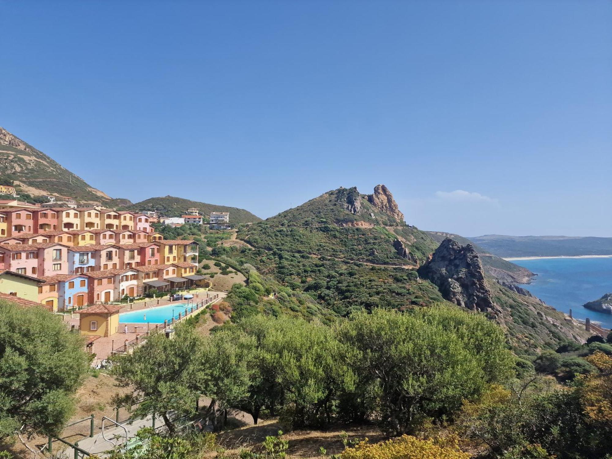 La Perla E Le Conchiglie Tanca Piras Vista Mare Vila Nebida Exterior foto
